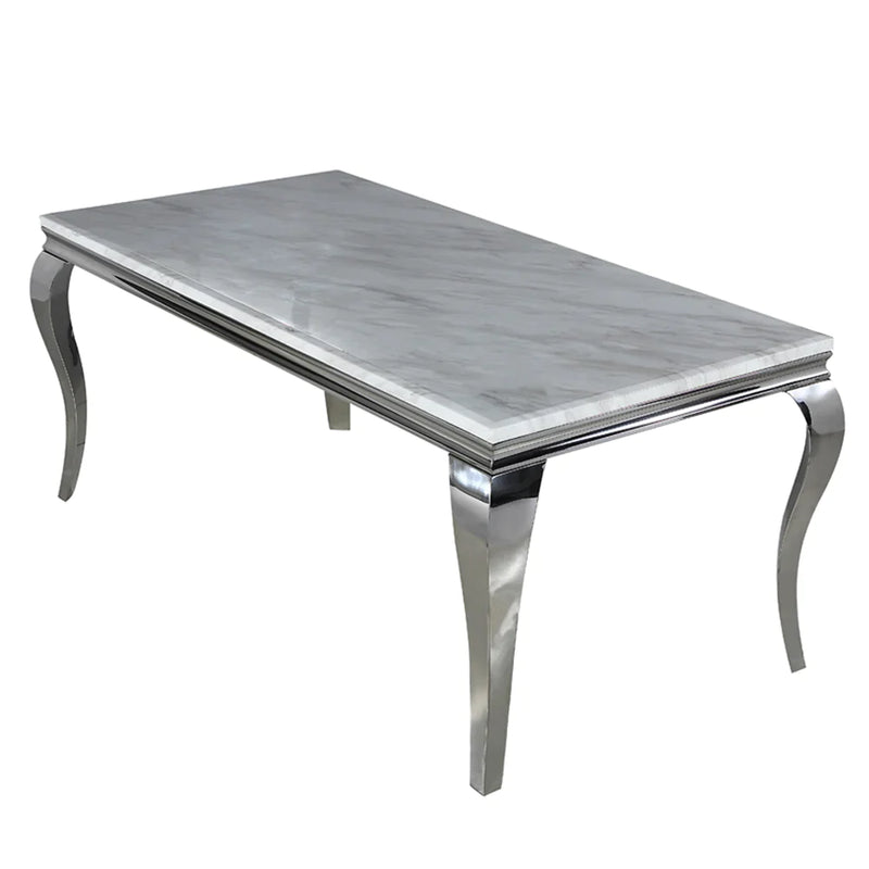 Louis Dining Table + Emma Dining Chairs