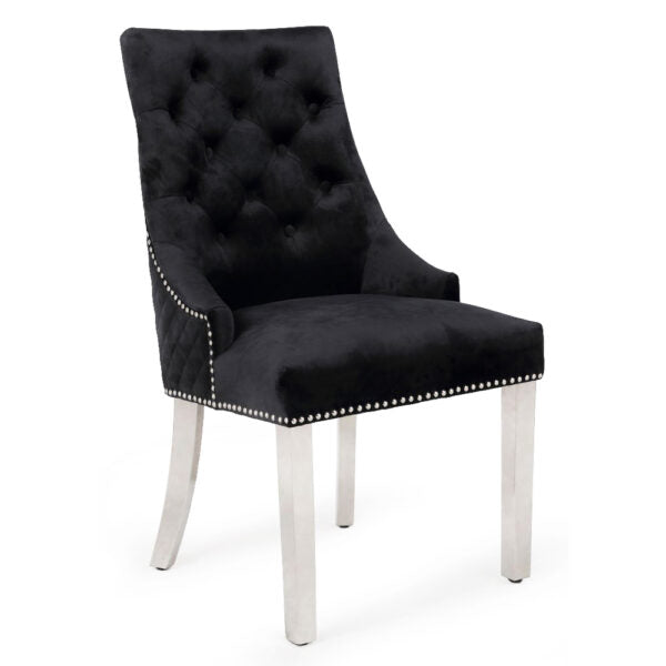 Velvetdiningchair goldlegsdiningchair diningchair lionknockerdiningchair creamvelvetdiningchair blackvelvetdiningchair dining diningroom chair 